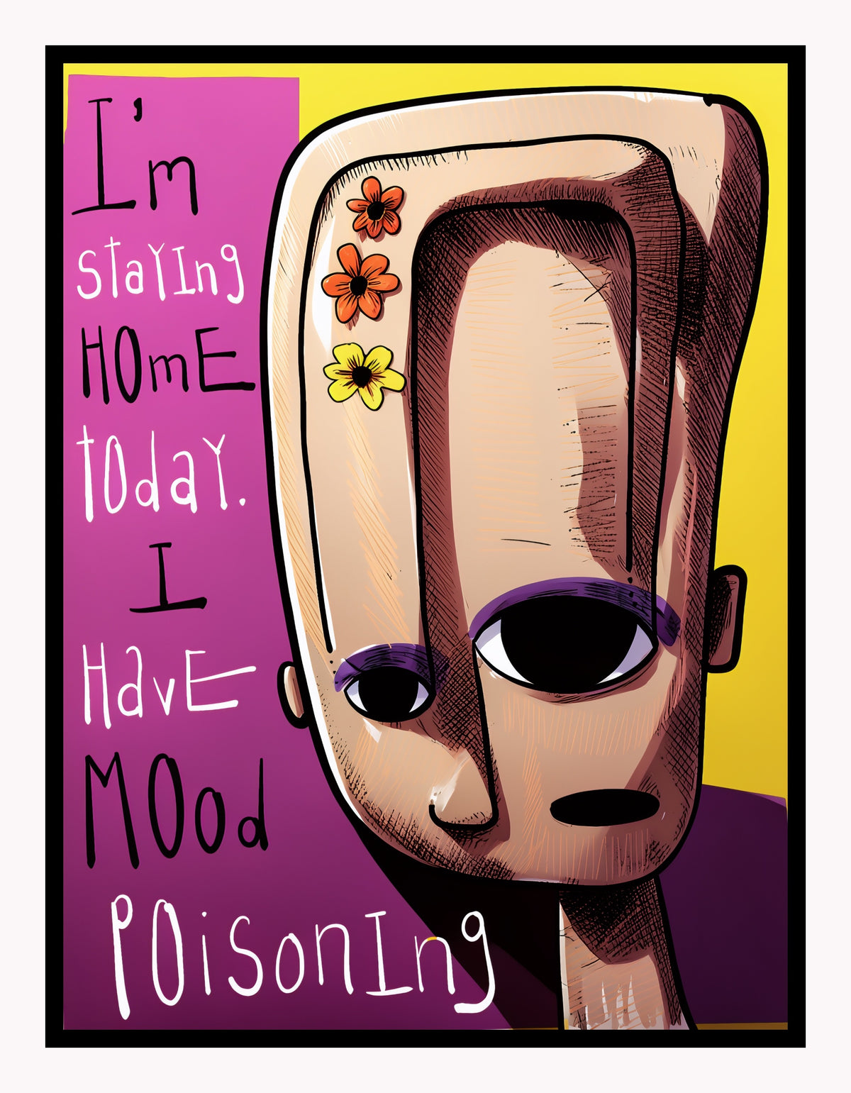 Digital Sticker - "I Have Mood Poisoning"