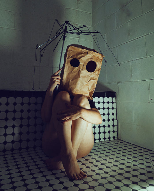 Even The Umbrella Gave Up - Diptych
