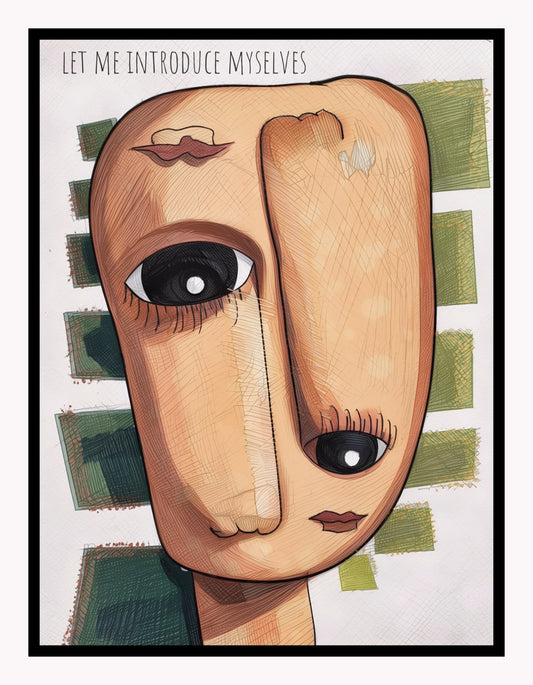 Digital Sticker - Let Me introduce Myselves